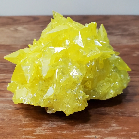 Sulfur Crystals on Matrix 0.61 lbs - Picture 5 of 17